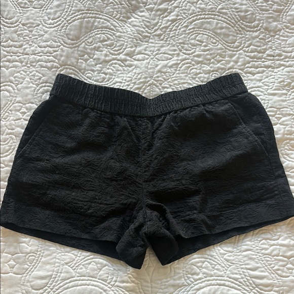 J. Crew Pants - JCrew elastic band black shorts